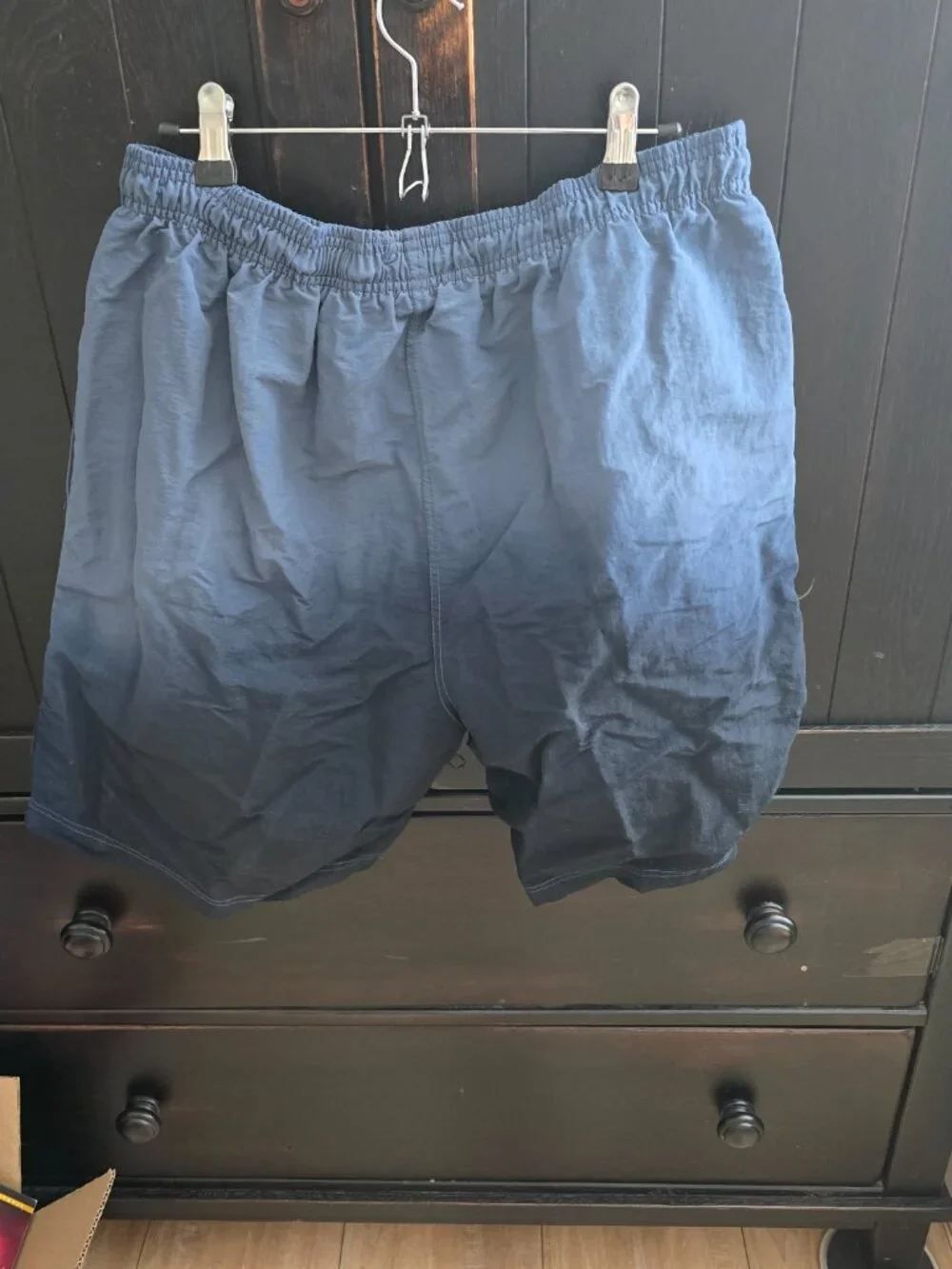 IZOD Perform X Men's Orange Nylon Swim Shorts, Size M, EUC
